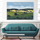 Serene Landscape 2 by Jacques Clement on GIANT ART - green landscape