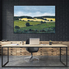 Serene Landscape 2 by Jacques Clement on GIANT ART - green landscape