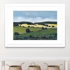 Serene Landscape 2 by Jacques Clement on GIANT ART - green landscape