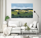 Serene Landscape 2 by Jacques Clement on GIANT ART - green landscape