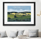 Serene Landscape 2 by Jacques Clement on GIANT ART - green landscape