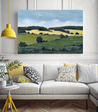 Serene Landscape 2 by Jacques Clement on GIANT ART - green landscape