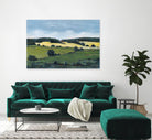 Serene Landscape 2 by Jacques Clement on GIANT ART - green landscape