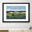 Serene Landscape 2 by Jacques Clement on GIANT ART - green landscape