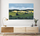 Serene Landscape 2 by Jacques Clement on GIANT ART - green landscape