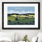 Serene Landscape 2 by Jacques Clement on GIANT ART - green landscape