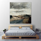 Serene Landscape 3 by Jacques Clement on GIANT ART - beige landscape path
