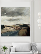 Serene Landscape 3 by Jacques Clement on GIANT ART - beige landscape path