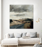 Serene Landscape 3 by Jacques Clement on GIANT ART - beige landscape path