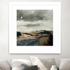 Serene Landscape 3 by Jacques Clement on GIANT ART - beige landscape path