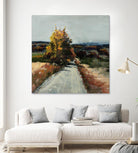 Serene Landscape 4 by Jacques Clement on GIANT ART - orange landscape path