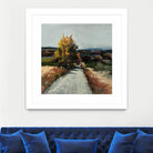 Serene Landscape 4 by Jacques Clement on GIANT ART - orange landscape path
