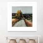 Serene Landscape 4 by Jacques Clement on GIANT ART - orange landscape path