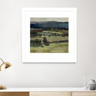 Serene Landscape 6 by Jacques Clement on GIANT ART - blue landscape