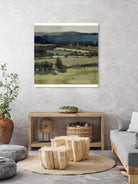 Serene Landscape 6 by Jacques Clement on GIANT ART - green landscape artistes du québec