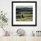 Serene Landscape 6 by Jacques Clement on GIANT ART - blue landscape