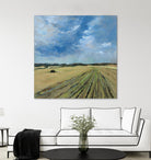 Serene Landscape 7 by Jacques Clement on GIANT ART - beige landscape cultivated