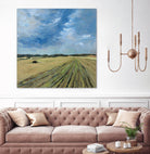 Serene Landscape 7 by Jacques Clement on GIANT ART - beige landscape cultivated