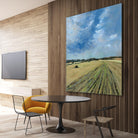 Serene Landscape 7 by Jacques Clement on GIANT ART - beige landscape cultivated