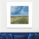 Serene Landscape 7 by Jacques Clement on GIANT ART - beige landscape cultivated