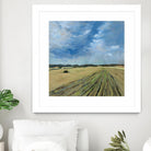 Serene Landscape 7 by Jacques Clement on GIANT ART - beige landscape cultivated