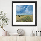 Serene Landscape 7 by Jacques Clement on GIANT ART - beige landscape cultivated