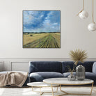 Serene Landscape 7 by Jacques Clement on GIANT ART - beige landscape cultivated