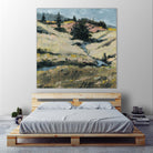 Serene Landscape 8 by Jacques Clement on GIANT ART - beige landscape hill