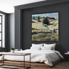 Serene Landscape 8 by Jacques Clement on GIANT ART - beige landscape hill