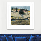 Serene Landscape 8 by Jacques Clement on GIANT ART - beige landscape hill