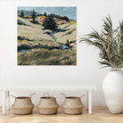 Serene Landscape 8 by Jacques Clement on GIANT ART - beige landscape vallons
