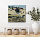 Serene Landscape 8 by Jacques Clement on GIANT ART - beige landscape hill