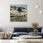 Serene Landscape 8 by Jacques Clement on GIANT ART - beige landscape hill