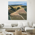 Serene Landscape 9 by Jacques Clement on GIANT ART - pink landscape champs
