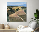 Serene Landscape 9 by Jacques Clement on GIANT ART - pink landscape champs