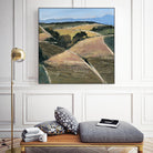 Serene Landscape 9 by Jacques Clement on GIANT ART - pink landscape champs