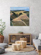 Serene Landscape 9 by Jacques Clement on GIANT ART - pink landscape champs