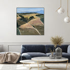 Serene Landscape 9 by Jacques Clement on GIANT ART - pink landscape champs