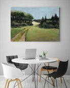 Serene Landscape 10 by Jacques Clement on GIANT ART - green landscape quebec artists