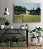 Serene Landscape 10 by Jacques Clement on GIANT ART - green landscape quebec artists