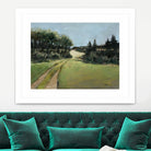 Serene Landscape 10 by Jacques Clement on GIANT ART - green landscape quebec artists