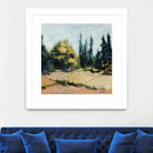 Trees 2 by Jacques Clement on GIANT ART - beige landscape field