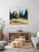 Trees 2 by Jacques Clement on GIANT ART - beige landscape field