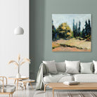 Trees 2 by Jacques Clement on GIANT ART - beige landscape field