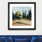 Trees 2 by Jacques Clement on GIANT ART - beige landscape field