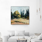 Trees 2 by Jacques Clement on GIANT ART - beige landscape field