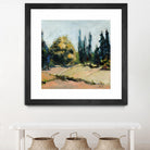 Trees 2 by Jacques Clement on GIANT ART - beige landscape field