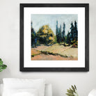 Trees 2 by Jacques Clement on GIANT ART - beige landscape field