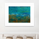 Metal Abstract V by Jean-François Dupuis on GIANT ART - green abstract