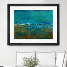 Metal Abstract V by Jean-François Dupuis on GIANT ART - green abstract